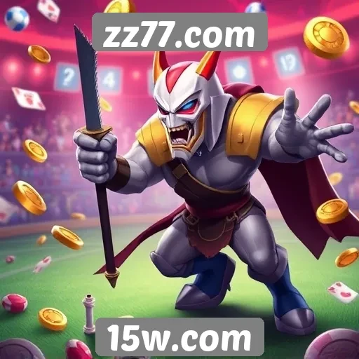 Variedade de jogos disponíveis em zz77.com